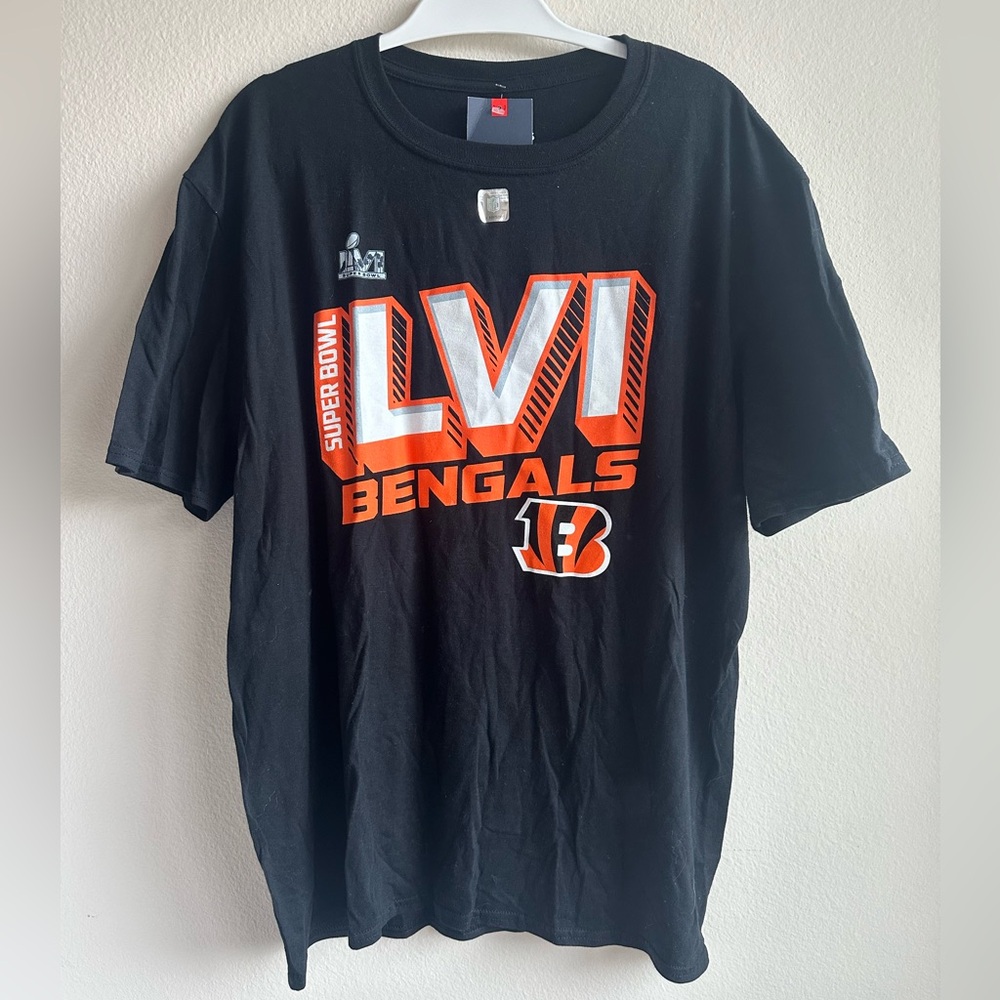 Bengals 2022 Super Bowl SS T-Shirt Men’s X-Large